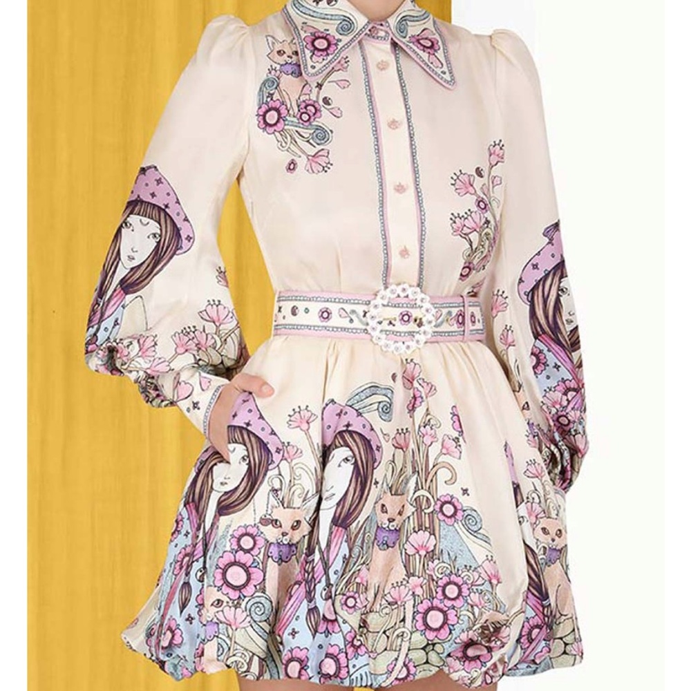 Zimmermann CELESTIAL BUBBLE SHIRT DRESS